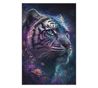 Rompecabezas 1000pcs(75x50cm) Para Adultos Galactic Tiger Portrait-2 Rompecabezas Para Adultos Juegos Relajantes Regalos Para Mujeres Diversión En Casa Actividades, 1000pcs(75x50cm)