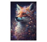 Rompecabezas 1000pcs(75x50cm) Para Adultos Magical Fox Portrait Rompecabezas Para Adultos Juegos De Relajación Que Mejoran La Memoria Regalos Para Reducir El Estrés 1000pcs(75x50cm)