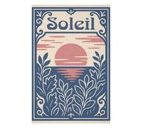 Rompecabezas 1000pcs(75x50cm) Para Adultos Soleil Art Nouveau Landscape Poster Rompecabezas Para Adultos Juegos Familiares Decoración De Pared Regalos Para Reducir El Estrés 1000pcs(75x50cm)