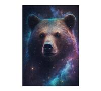 Rompecabezas Para Adolescentes 1000pcs(38x26cm) Cosmic Bear Portrait-12 Rompecabezas Para Adultos Juego Familiar Arte De Pared Regalos Únicos De Cumpleaños Y Navidad 1000pcs(38x26cm)