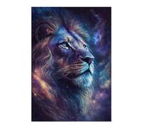 Rompecabezas Para Adolescentes 1000pcs(38x26cm) Cosmic Lion Art Print-4 Rompecabezas Para Adultos Juguetes Antiestrés Desafío Difícil Juego Desafiante Regalos 1000pcs(38x26cm)