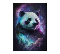 Rompecabezas Para Adolescentes 1000pcs(38x26cm) Cosmic Panda Portrait-1 Rompecabezas Juego De Ingenio Una Obra De Arte Regalos Únicos De Cumpleaños Y Navidad 1000pcs(38x26cm)