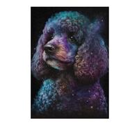 Rompecabezas Para Adolescentes 1000pcs(38x26cm) Cosmic Poodle Art Print-17 Rompecabezas Para Adultos Juegos Familiares Corte De Precisión Actividades Divertidas En Casa 1000pcs(38x26cm)