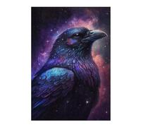 Rompecabezas Para Adolescentes 1000pcs(38x26cm) Cosmic Raven Art Print-5 Rompecabezas Para Adultos Juguetes Antiestrés Desafío Difícil Juego Desafiante Regalos 1000pcs(38x26cm)