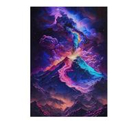 Rompecabezas Para Adolescentes 1000pcs(38x26cm) Cosmic Volcano Eruption Rompecabezas Para Adultos Juegos Familiares Corte De Precisión Actividades Divertidas En Casa 1000pcs(38x26cm)