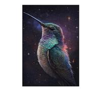 Rompecabezas Para Adolescentes 1000pcs(38x26cm) Galactic Hummingbird Art Print Rompecabezas Para Adultos Juegos Familiares Corte De Precisión Actividades Divertidas En Casa 1000pcs(38x26cm)