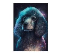 Rompecabezas Para Adolescentes 1000pcs(38x26cm) Galactic Poodle Art Print Rompecabezas Para Adultos Juego Familiar Arte De Pared Regalos Únicos De Cumpleaños Y Navidad 1000pcs(38x26cm)
