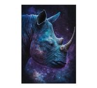 Rompecabezas Para Adolescentes 1000pcs(38x26cm) Galactic Rhino Profile-9 Rompecabezas Para Adultos Juegos De Relajación Análisis Y Lógica Juegos Desafiantes Regalos 1000pcs(38x26cm)