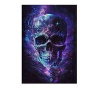 Rompecabezas Para Adolescentes 1000pcs(38x26cm) Galactic Skull Artwork Rompecabezas Para Adultos Juego Práctico Difícil Difícil Diversión Actividades En Casa, 1000pcs(38x26cm)