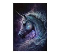 Rompecabezas Para Adolescentes 1000pcs(38x26cm) Galactic Unicorn Art Print-3 Rompecabezas Juego De Ingenio Una Obra De Arte Regalos Únicos De Cumpleaños Y Navidad 1000pcs(38x26cm)