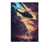 Rompecabezas Para Adolescentes 1000pcs(38x26cm) Helicopter Firefighting Scene Rompecabezas Para Adultos Juguetes Antiestrés Desafío Difícil Juego Desafiante Regalos 1000pcs(38x26cm)
