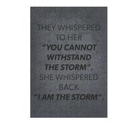 Rompecabezas Para Adolescentes 1000pcs(38x26cm) I AM The Storm Girl Power Rompecabezas Para Adultos Juego Práctico Desafío Difícil Es Ideal Como Regalo 1000pcs(38x26cm)