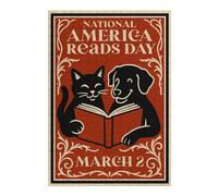 Rompecabezas Para Adolescentes 1000pcs(38x26cm) National America Reads Day Poster Rompecabezas Para Adultos Juegos Familiares Decoración Perfecta Difícil Y Desafiante 1000pcs(38x26cm)