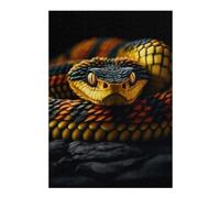 Rompecabezas Para Adolescentes 1000pcs(38x26cm) Snake Gold And Black Rompecabezas Para Adultos Juegos Familiares Corte De Precisión Actividades Divertidas En Casa 1000pcs(38x26cm)