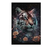 Rompecabezas Para Adolescentes 1000pcs(38x26cm) Tiger Fantasy Art Print Rompecabezas Para Adultos Juguetes Antiestrés Desafío Difícil Juego Desafiante Regalos 1000pcs(38x26cm)