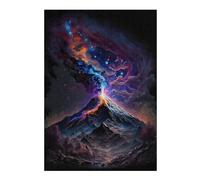 Rompecabezas Para Adolescentes 1000pcs(38x26cm) Volcanic Galaxy Landscape Rompecabezas Para Adultos Juguetes Antiestrés Desafío Difícil Juego Desafiante Regalos 1000pcs(38x26cm)