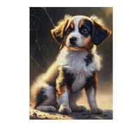 Rompecabezas Para Adolescentes 1000pcs(52x38cm) Adorable Tri-Color Puppy Portrait Rompecabezas Para Adultos Juguetes Antiestrés Desafío Difícil Juego Desafiante Regalos 1000pcs(52x38cm)