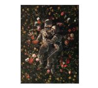 Rompecabezas Para Adolescentes 1000pcs(52x38cm) Astronauts in Flowers Rompecabezas Para Adultos Juguetes Antiestrés Desafío Difícil Juego Desafiante Regalos 1000pcs(52x38cm)