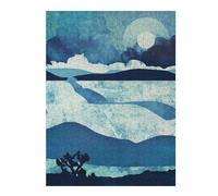 Rompecabezas Para Adolescentes 1000pcs(52x38cm) Blue Desert Rompecabezas Para Adultos Juegos De Relajación Análisis Y Lógica Juegos Desafiantes Regalos 1000pcs(52x38cm)