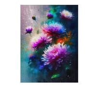 Rompecabezas Para Adolescentes 1000pcs(52x38cm) Colorful Flower Bouquet Art Print Rompecabezas Para Adultos Juego Familiar Arte De Pared Regalos Únicos De Cumpleaños Y Navidad 1000pcs(52x38cm)
