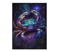 Rompecabezas Para Adolescentes 1000pcs(52x38cm) Cosmic Crab Art Print Rompecabezas Para Adultos Juegos Familiares Corte De Precisión Actividades Divertidas En Casa 1000pcs(52x38cm)