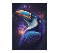 Rompecabezas Para Adolescentes 1000pcs(52x38cm) Cosmic Toucan Art Print-6 Rompecabezas Juego De Ingenio Una Obra De Arte Regalos Únicos De Cumpleaños Y Navidad 1000pcs(52x38cm)