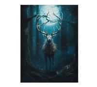 Rompecabezas Para Adolescentes 1000pcs(52x38cm) Deer 3 Rompecabezas Juego De Ingenio Una Obra De Arte Regalos Únicos De Cumpleaños Y Navidad 1000pcs(52x38cm)
