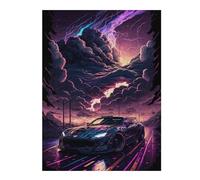 Rompecabezas Para Adolescentes 1000pcs(52x38cm) Electric Storm Speed Rompecabezas Para Adultos Juego Familiar Arte De Pared Regalos Únicos De Cumpleaños Y Navidad 1000pcs(52x38cm)
