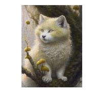 Rompecabezas Para Adolescentes 1000pcs(52x38cm) Enchanted Forest Fox Rompecabezas Juego De Ingenio Una Obra De Arte Regalos Únicos De Cumpleaños Y Navidad 1000pcs(52x38cm)