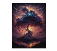 Rompecabezas Para Adolescentes 1000pcs(52x38cm) Enchanted Tree of Life Rompecabezas Para Adultos Juego Práctico Difícil Difícil Diversión Actividades En Casa, 1000pcs(52x38cm)