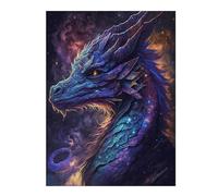 Rompecabezas Para Adolescentes 1000pcs(52x38cm) Galactic Dragon Artwork-10 Rompecabezas Para Adultos Juego Familiar Arte De Pared Regalos Únicos De Cumpleaños Y Navidad 1000pcs(52x38cm)