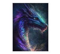 Rompecabezas Para Adolescentes 1000pcs(52x38cm) Galactic Dragon Artwork -3 Rompecabezas Para Adultos Juegos Familiares Corte De Precisión Actividades Divertidas En Casa 1000pcs(52x38cm)
