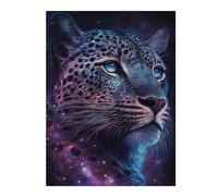 Rompecabezas Para Adolescentes 1000pcs(52x38cm) Galactic Leopard Portrait-15 Rompecabezas Para Adultos Juguete Decoración De Pared Mejora La Memoria Juego Desafiante Regalos 1000pcs(52x38cm)