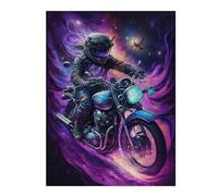 Rompecabezas Para Adolescentes 1000pcs(52x38cm) Galactic Motorcycle Ride -4 Rompecabezas Para Adultos Juego Práctico Difícil Difícil Diversión Actividades En Casa, 1000pcs(52x38cm)