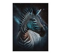 Rompecabezas Para Adolescentes 1000pcs(52x38cm) Galactic Zebra Majesty -1 Rompecabezas Para Adultos Juegos Familiares Corte De Precisión Actividades Divertidas En Casa 1000pcs(52x38cm)