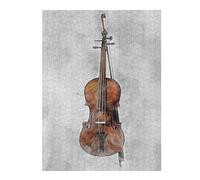 Rompecabezas Para Adolescentes 1000pcs(52x38cm) Violin 2 Rompecabezas Para Adultos Juguete Decoración De Pared Mejora La Memoria Juego Desafiante Regalos 1000pcs(52x38cm)