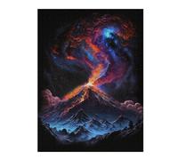 Rompecabezas Para Adolescentes 1000pcs(52x38cm) Volcanic Eruption Fantasy Art Rompecabezas Para Adultos Juegos Familiares Corte De Precisión Actividades Divertidas En Casa 1000pcs(52x38cm)