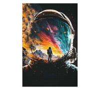 Rompecabezas Para Adolescentes 1000pcs(75x50cm) Astronaut Portrait 04 Rompecabezas Para Adultos Juegos Familiares Ensamblaje De Patrones Ayuda A Ejercitar El Cerebro 1000pcs(75x50cm)