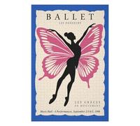 Rompecabezas Para Adolescentes 1000pcs(75x50cm) Ballet Les Danseurs Poster Rompecabezas Para Adultos Juego Práctico Decoración Del Hogar Diversión En El Hogar Actividades, 1000pcs(75x50cm)