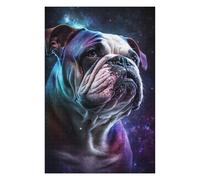 Rompecabezas Para Adolescentes 1000pcs(75x50cm) Cosmic Bulldog Portrait-7 Rompecabezas Juego De Ingenio Una Obra De Arte Regalos Únicos De Cumpleaños Y Navidad 1000pcs(75x50cm)