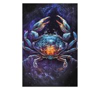 Rompecabezas Para Adolescentes 1000pcs(75x50cm) Cosmic Crab Art Print-2 Rompecabezas Para Adultos Juego Práctico Difícil Difícil Diversión Actividades En Casa, 1000pcs(75x50cm)
