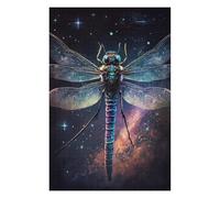 Rompecabezas Para Adolescentes 1000pcs(75x50cm) Cosmic Dragonfly Art Print-3 Rompecabezas Para Adultos Juegos De Relajación Análisis Y Lógica Juegos Desafiantes Regalos 1000pcs(75x50cm)