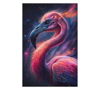 Rompecabezas Para Adolescentes 1000pcs(75x50cm) Cosmic Flamingo Art Print-12 Rompecabezas Juego De Ingenio Una Obra De Arte Regalos Únicos De Cumpleaños Y Navidad 1000pcs(75x50cm)