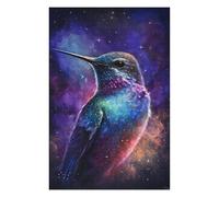 Rompecabezas Para Adolescentes 1000pcs(75x50cm) Cosmic Hummingbird Art Print Rompecabezas Para Adultos Juguetes Antiestrés Desafío Difícil Juego Desafiante Regalos 1000pcs(75x50cm)