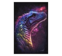 Rompecabezas Para Adolescentes 1000pcs(75x50cm) Cosmic Lizard Art Print-1 Rompecabezas Para Adultos Juguete Decoración De Pared Mejora La Memoria Juego Desafiante Regalos 1000pcs(75x50cm)