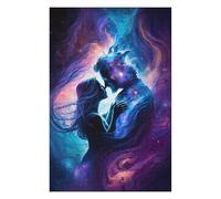 Rompecabezas Para Adolescentes 1000pcs(75x50cm) Cosmic Love Romance-3 Rompecabezas Para Adultos Juego Práctico Difícil Difícil Diversión Actividades En Casa, 1000pcs(75x50cm)