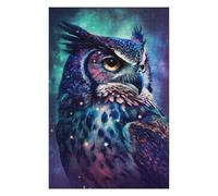Rompecabezas Para Adolescentes 1000pcs(75x50cm) Cosmic Owl Art Print-17 Rompecabezas Para Adultos Juegos De Relajación Análisis Y Lógica Juegos Desafiantes Regalos 1000pcs(75x50cm)