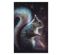 Rompecabezas Para Adolescentes 1000pcs(75x50cm) Cosmic Squirrel Tail Art Print Rompecabezas Juego De Ingenio Una Obra De Arte Regalos Únicos De Cumpleaños Y Navidad 1000pcs(75x50cm)