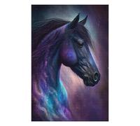 Rompecabezas Para Adolescentes 1000pcs(75x50cm) Galactic Horse Art Print-5 Rompecabezas Para Adultos Juguetes Antiestrés Desafío Difícil Juego Desafiante Regalos 1000pcs(75x50cm)