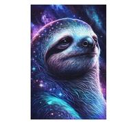 Rompecabezas Para Adolescentes 1000pcs(75x50cm) Galactic Sloth Portrait-1 Rompecabezas Para Adultos Juego Práctico Difícil Difícil Diversión Actividades En Casa, 1000pcs(75x50cm)